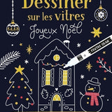 Kit pour dessiner sur les vitres - Noël