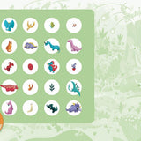 Puzzle 54 pièces- Dinosaures Cherche et Trouve 4 ans +