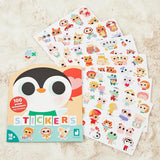 Gommettes - Cahier De 100 stickers bébés animaux