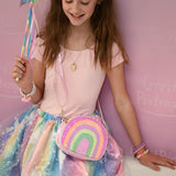 Sac arc-en-ciel paillettes