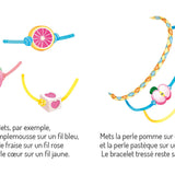 Ma mini accumulation de bracelets fluos