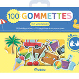 100 gommettes - En vacances