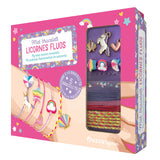 Coffret Mes bracelets - Licornes Fluos