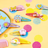 Mon semainier de barrettes - Arc-en-ciel