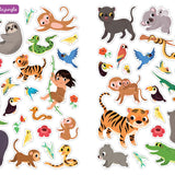 Mes 500 autocollants - Bébés animaux