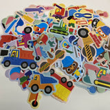 100 gommettes - Le chantier