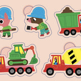 100 gommettes - Le chantier