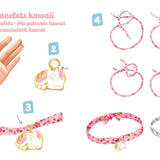Mes bracelets Phospo Kawaii