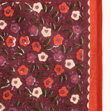 Petit foulard Dupitta - Lison cabernet