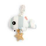 Jouet d'éveil lot de 2 - Sea friends - Bleu/Moutarde