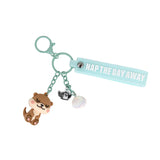 Porte-clés avec pendentif Loutre