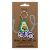 Porte- clés avocat vélo