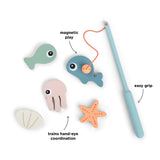 Jeu de pêche pour le bain - Sea friends - Multicolore