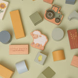 Blocs de construction en bois - Little Farm