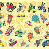 300 gommettes- Les Transports