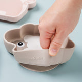 Bol silicone avec ventouse - sheepy - sable