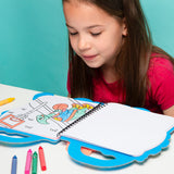 SUPER COLORING & STICKERS BOOK - DINO