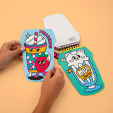 CARNET D'ACTIVITES STICKERS - BUBBLE TEA