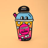 CARNET D'ACTIVITES STICKERS - BUBBLE TEA