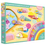 Mon semainier de barrettes - Arc-en-ciel