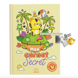 Mon carnet secret - Porte clé tigre