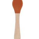 Cuillère silicone bois camel