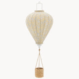 Montgolfière décoration- fleurs