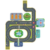 Puzzle'up Géant Ville 33 pcs - Crazy Motors
