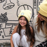 BONNET CITRON - Jaune Crème