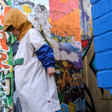 Poncho de pluie long Old School