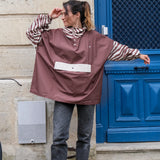 Poncho de pluie Chocolate Zebra - Adulte