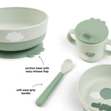 Coffret premier repas ventouse - Vert