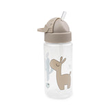 Gourde à paille - happy clouds - vert - 350 ml