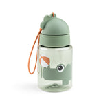 Gourde à paille - playground - vert - 280 ml