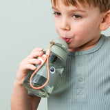 Gourde à paille - playground - vert - 280 ml