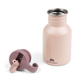 Gourde inox - ozzo - rose - 350 ml