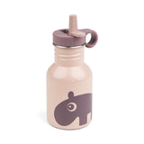 Gourde inox - ozzo - rose - 350 ml
