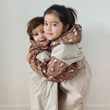 Poncho de pluie long Léopard
