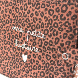 Mini album photo gaze léopard marron