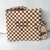Mini album photo gaze damier