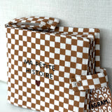 Mini album photo gaze damier