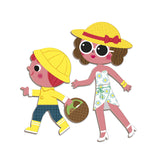 Magnéti'book 4 saisons, 55 magnets