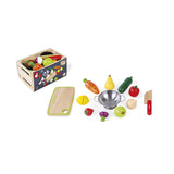 Maxi Set - Fruits et légumes à découper Green Market (bois)