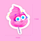 Stickers - Barbe à papa