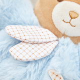 PELUCHE OURS PATAPOUF BLEU - 25 CM