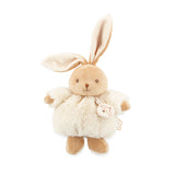 PELUCHE MUSICALE LAPIN PATAPOUF CRÈME - 17 CM