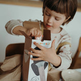 Micro karaoké avec lampe- rose