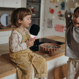 Micro karaoké avec lampe- rose