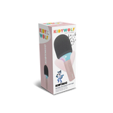 Micro karaoké avec lampe- rose