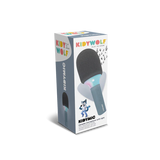 Micro karaoké avec lampe - bleu